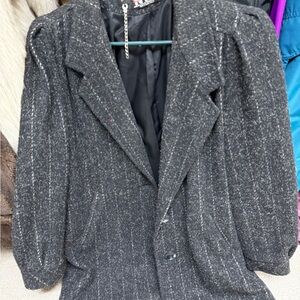 COPY - Elegant Black Tweed Women's Jacket